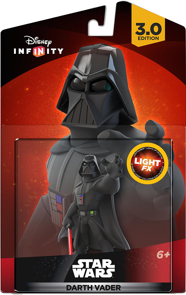 Disney Infinity - Disney Infinity 3.0 Edition: Star Wars Darth Vader (1000x1000), Png Download