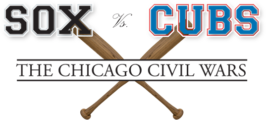Chicago's Crosstown Series - Cubs Vs Sox Logo (539x250), Png Download