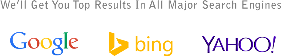 Google Bing Yahoo Png (960x300), Png Download