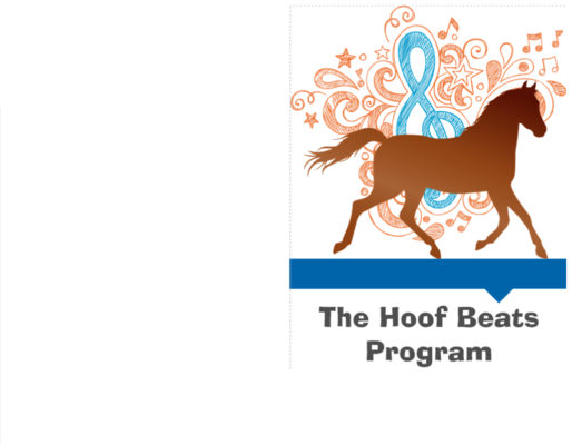 Hoof Beats Logo - Music (514x400), Png Download
