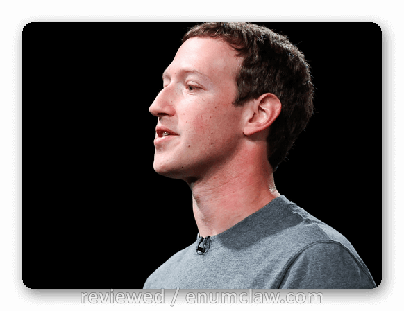 Mark Zuckerberg Profile (582x449), Png Download
