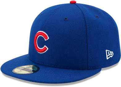 Men's Chicago Cubs New Era Blue Game Authentic Collection - New Era Cubs (533x300), Png Download