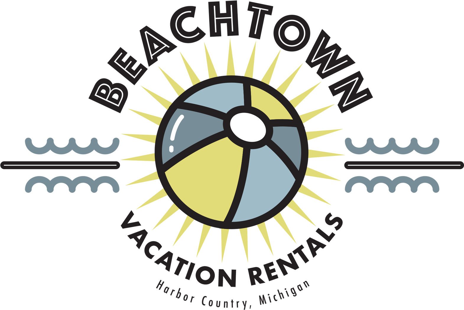 Beachtown Vacation Rentals Harbor - Information (1600x1200), Png Download