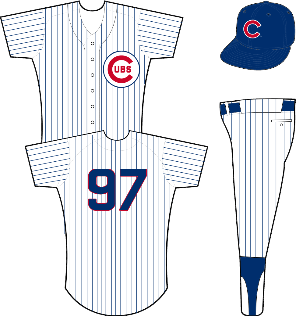Chicago Cubs Home Uniform - 1959 White Sox Logo (1000x1035), Png Download