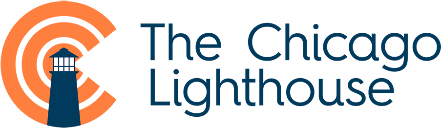 Chicago Lighthouse Logo (964x321), Png Download