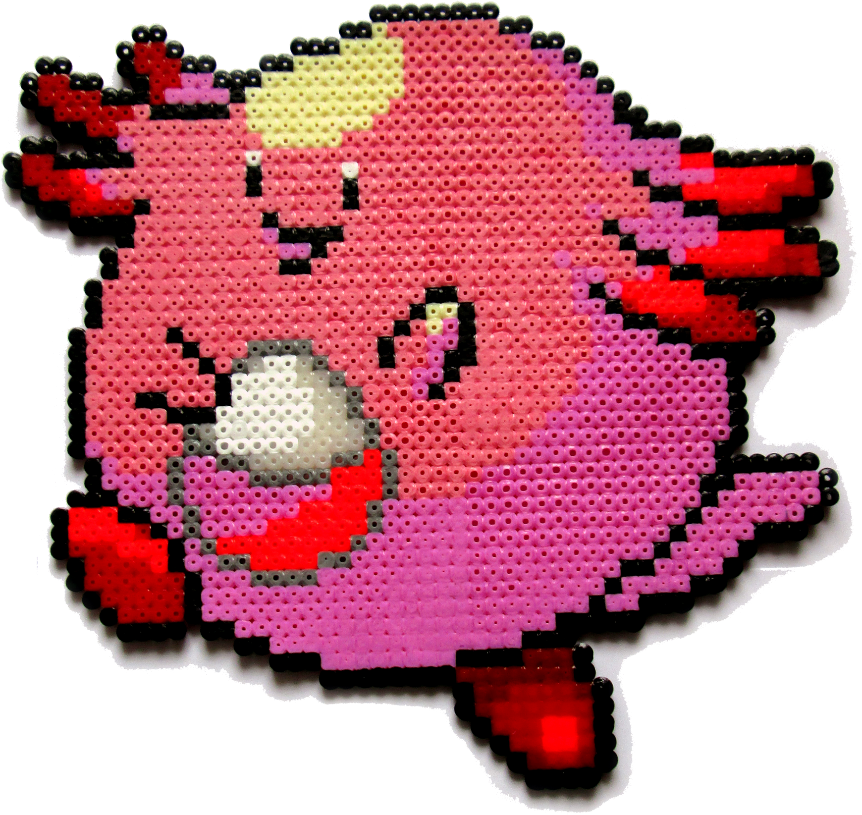 113 Chansey By Aenea Jones-d63pn2z - Perler Beads Pokemon Chansey (2000x1958), Png Download
