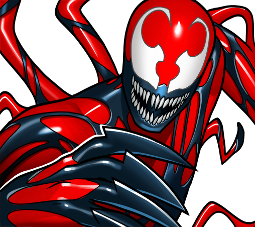 Carnage - Marvel Avengers Academy Red Skull (508x452), Png Download