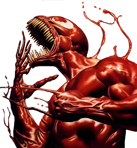 Share This Image - Spider Man Venom Red (555x600), Png Download