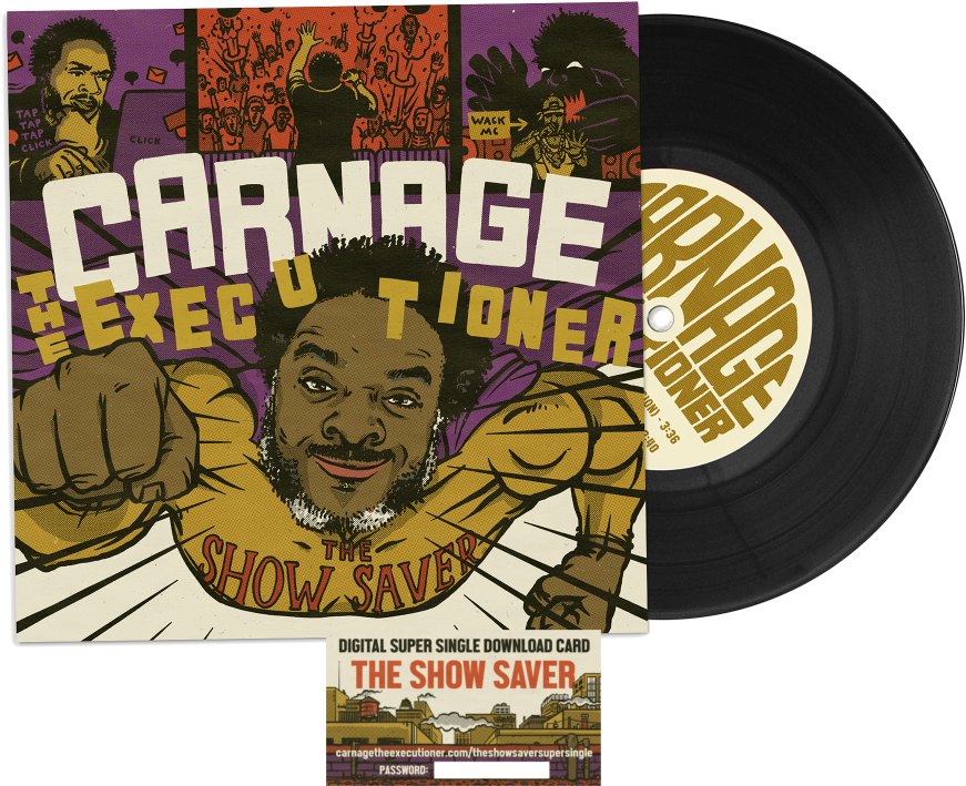 Carnage The Executioner (900x900), Png Download