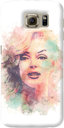Marilyn Abstract Samsung Galaxy S6 Case - Art (282x480), Png Download