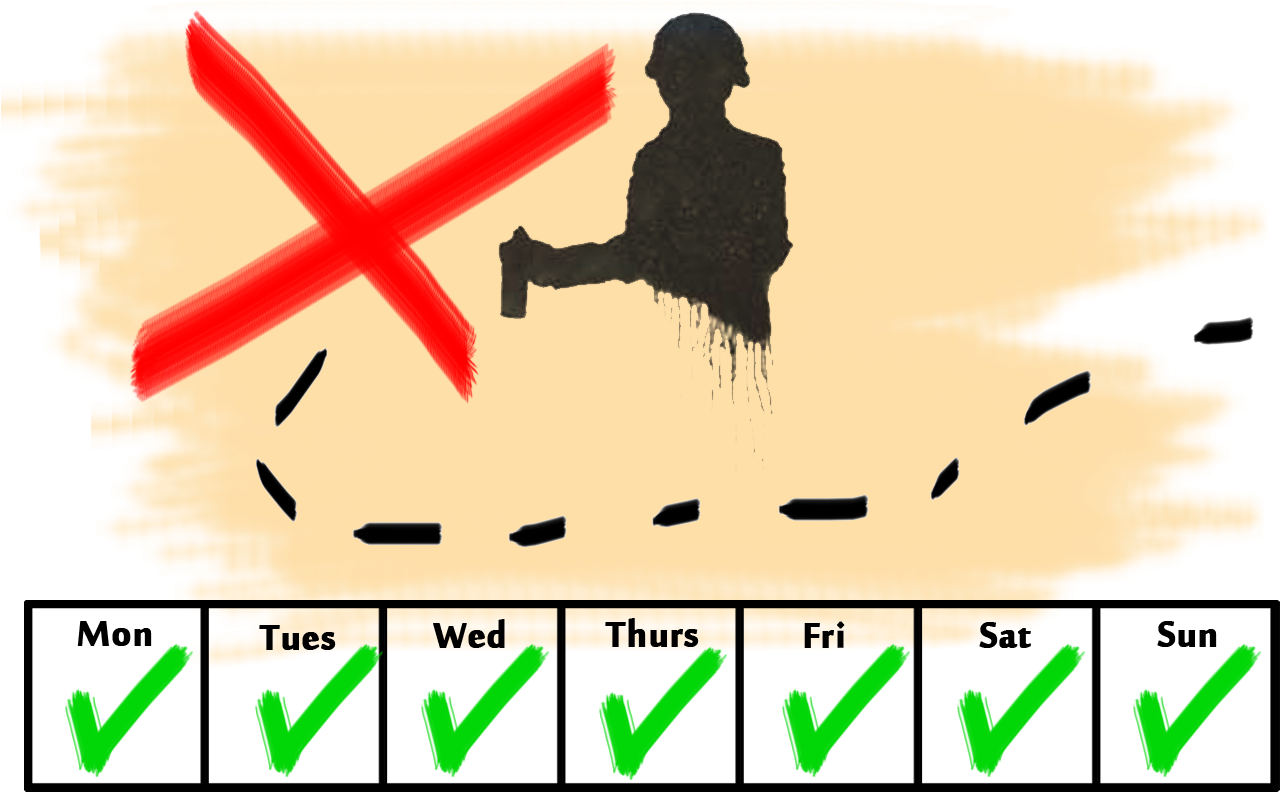 Week Of Treasure - Silhouette (1361x826), Png Download