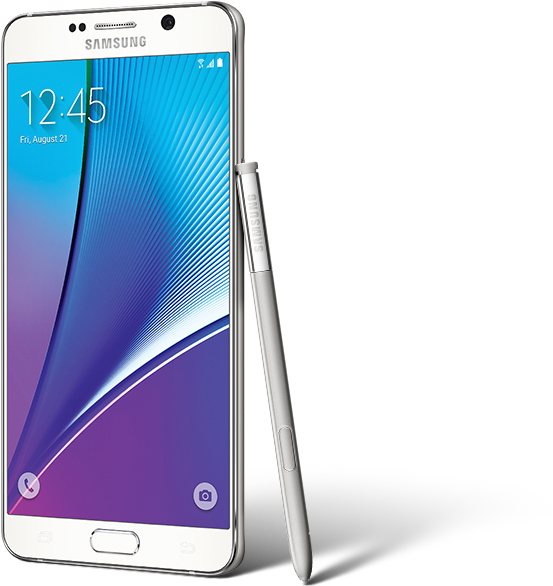 Samsung Galaxy Note 5 Png - Samsung Galaxy Note 5 - Dual-sim - 32 Gb - Gold Platinum (861x585), Png Download