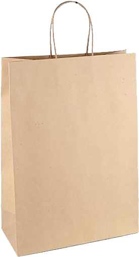 Kraft Paper Bag 1 - Paper Bag (600x600), Png Download