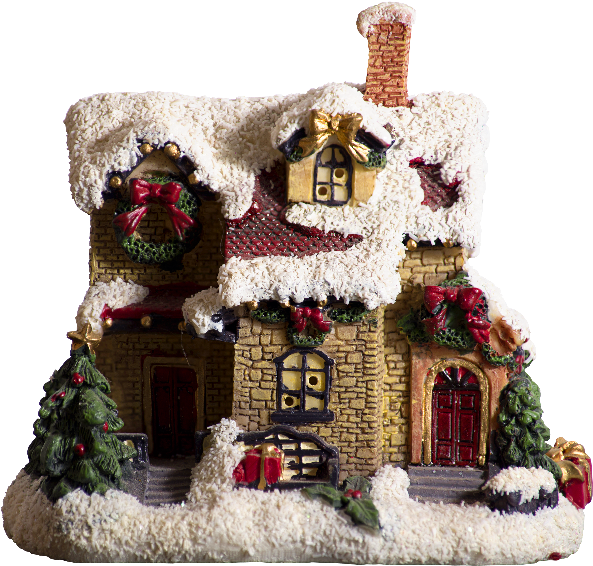 Christmas House Png - Gingerbread House (800x600), Png Download