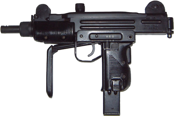 Uzi - 9mm - Swiss Arms Protector Co2 (800x606), Png Download
