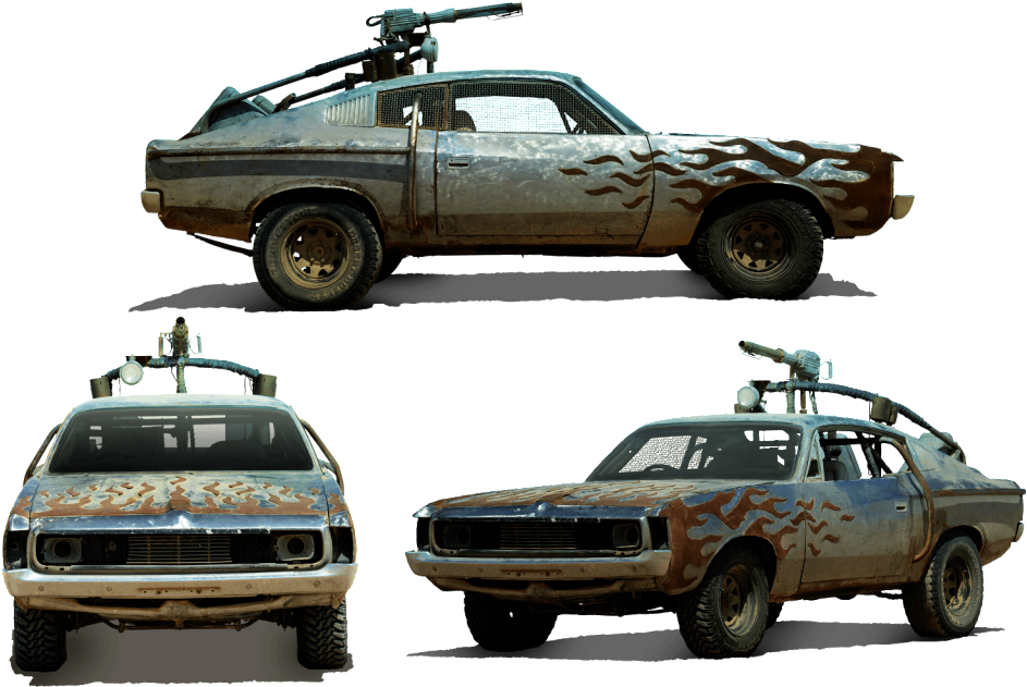 Mad Max Fury Road Vehicles Download - Mad Max Fury Road Valiant Charger (1024x704), Png Download