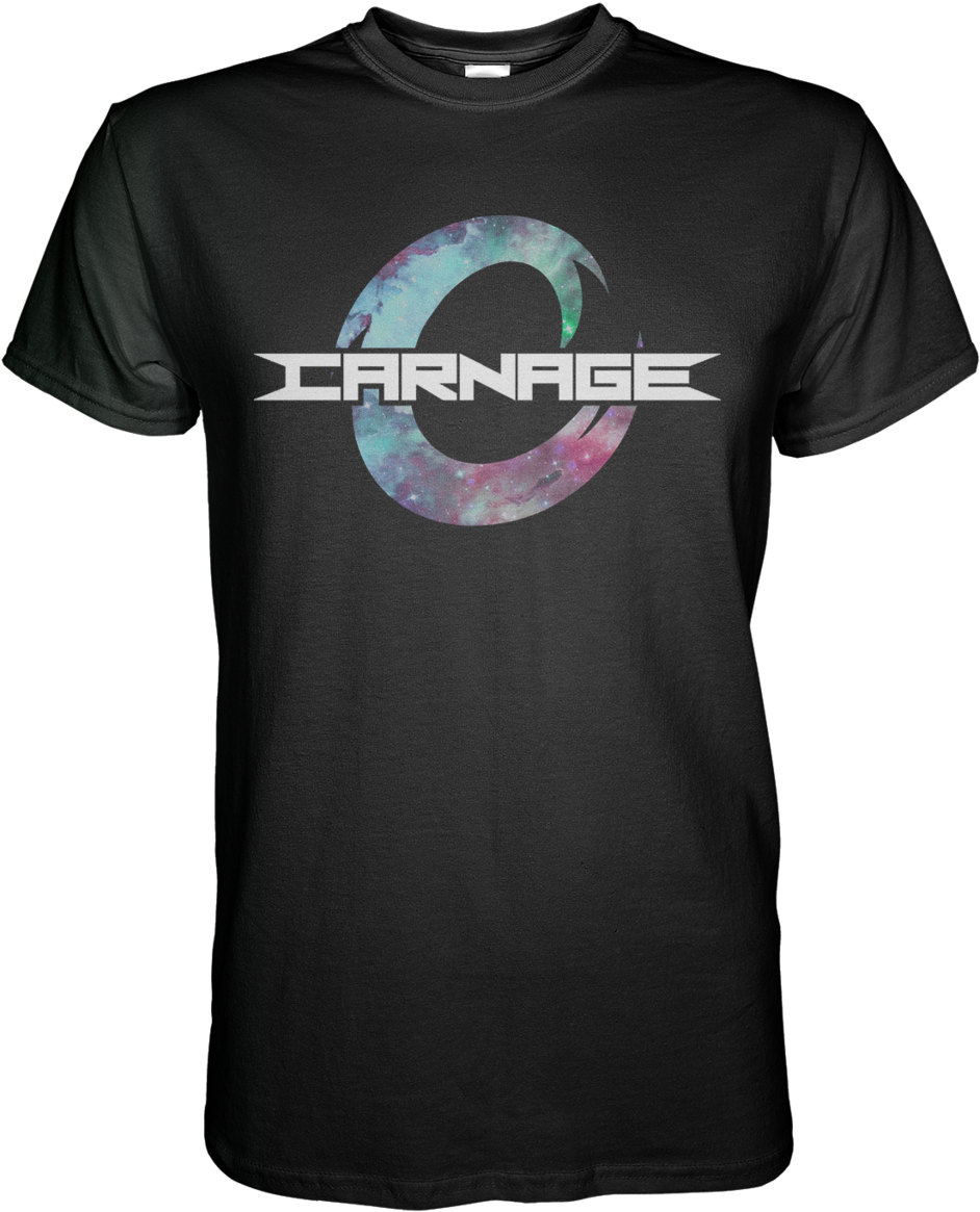 Carnage Space T-shirt - Leafy Shirt (683x1024), Png Download