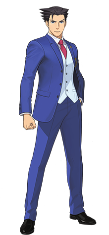 Looks Red To Me - Ace Attorney Spirit Of Justice Phoenix (360x490), Png Download