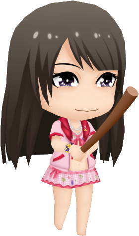 Iriyama Anna Durian - Cartoon (280x473), Png Download