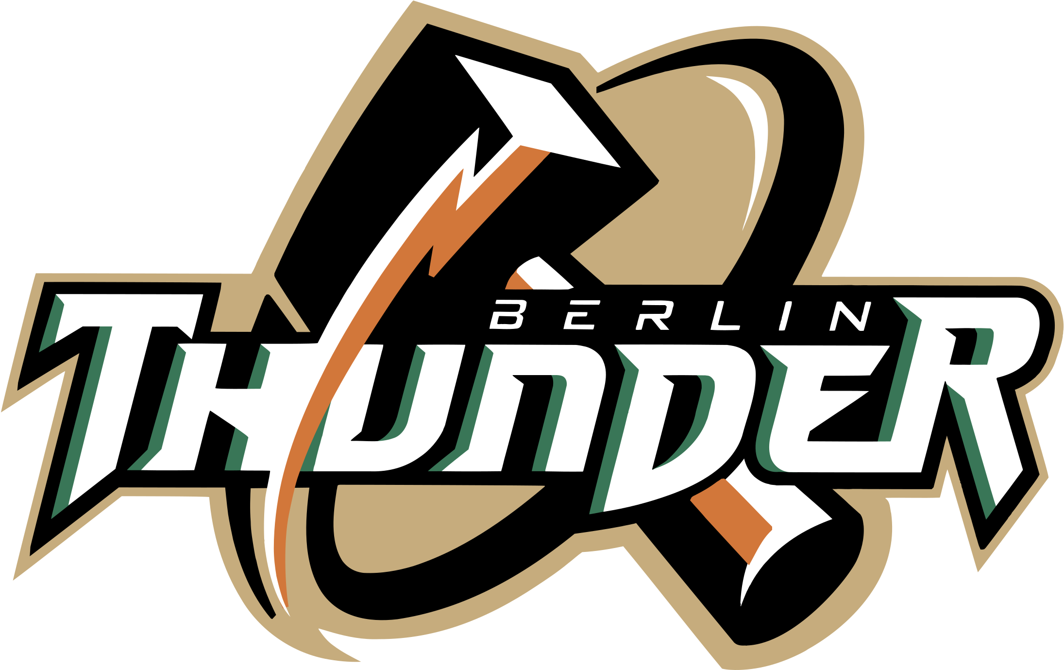 Berlin Thunder Logo Png Transparent - Berlin Thunder (2400x2400), Png Download