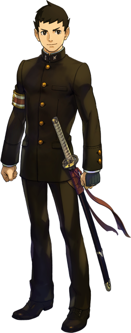 New Dai Gyakuten Saiban Info - Dai Gyakuten Saiban Ryuunosuke (258x656), Png Download