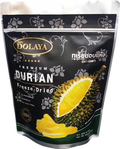 King Fruit - Vacuum Freeze Dried Durian Fruit - 3.5 (550x582), Png Download