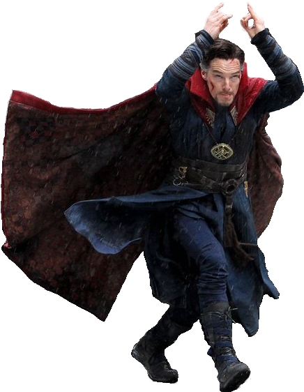 Did A Cutout For Y'all Not Really A Submission Sorry - Doctor Strange Cut Out (499x597), Png Download