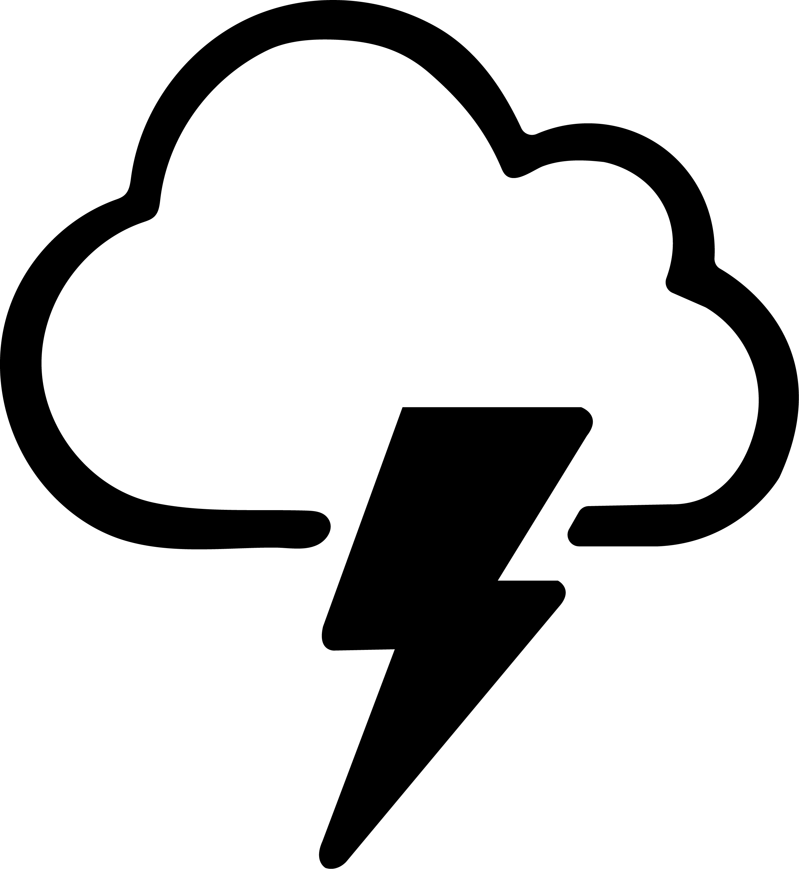 Post Navigation - Thunder Logo (2569x2792), Png Download
