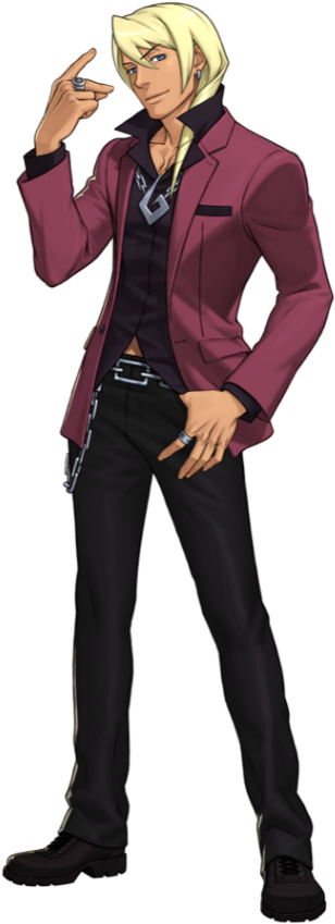 Klavier Phoenix Wright (672x950), Png Download