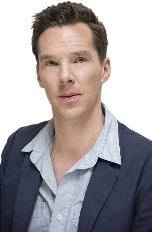 Benedict Cumberbatch Short Hair - Benedict Cumberbatch (634x1024), Png Download