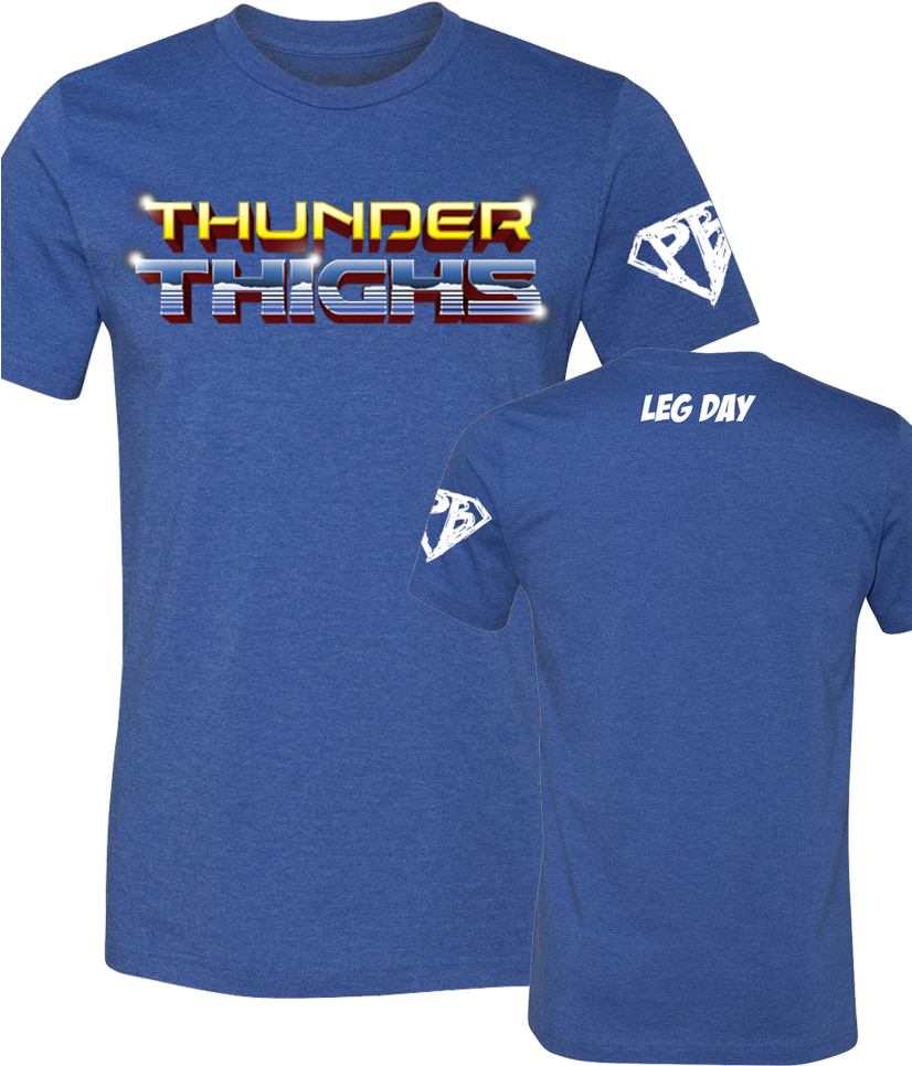 Ohearn "thunder Thighs" Tee - Thunder Thighs Shirt (825x1024), Png Download