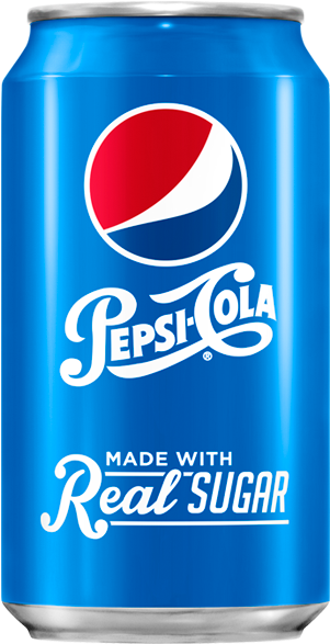 Pepsi Sugar 12 - Pepsi Cola Real Sugar (300x700), Png Download