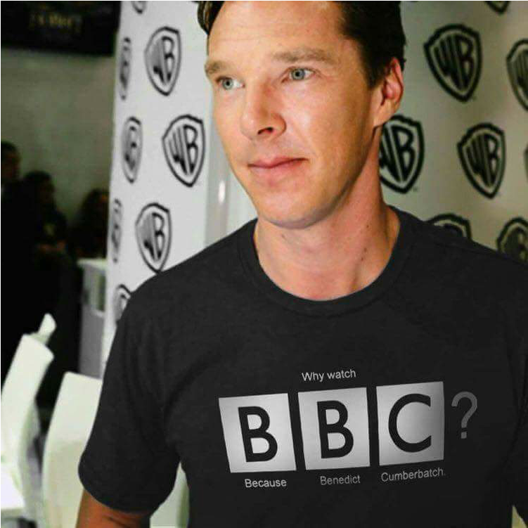 Bbc Because Benedict Cumberbatch (1080x1080), Png Download