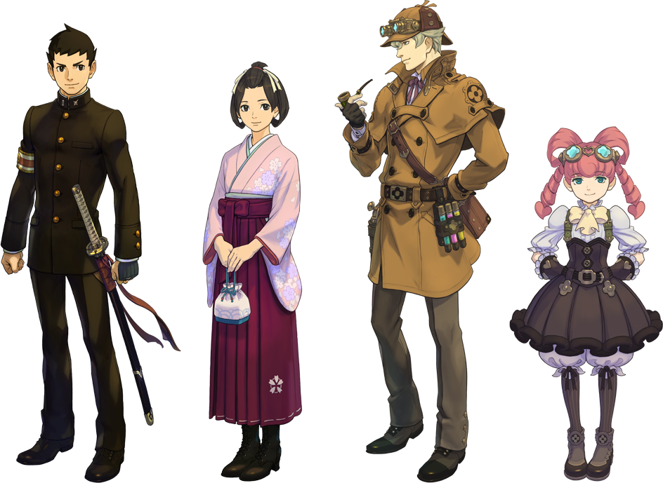Great Ace Attorney Sherlock Holmes (944x689), Png Download