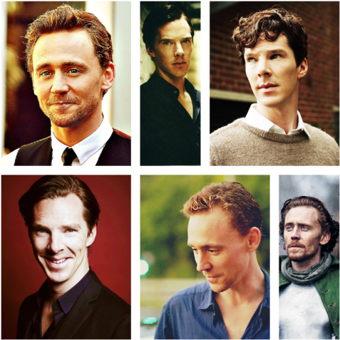 Tom Hiddleston And Benedict Cumberbatch Image - Tom Hiddleston (500x500), Png Download