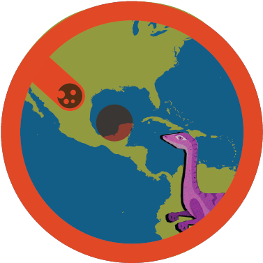 Dinosaur Doomsday Sticker - Latin American Social Sciences Institute (462x432), Png Download