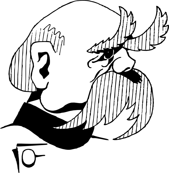 How To Set Use Man With Mustache Clipart (582x596), Png Download