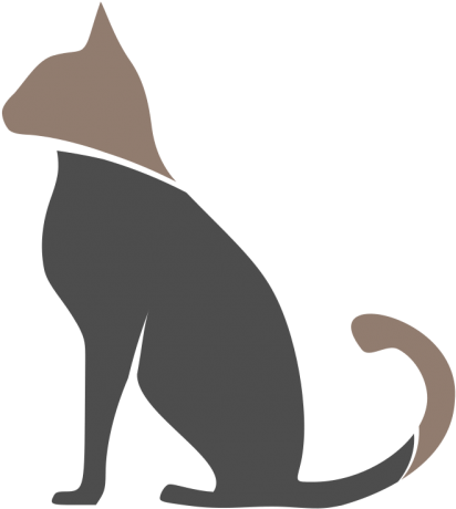 Cat Logo Elemet - Cat Logo Png (999x999), Png Download