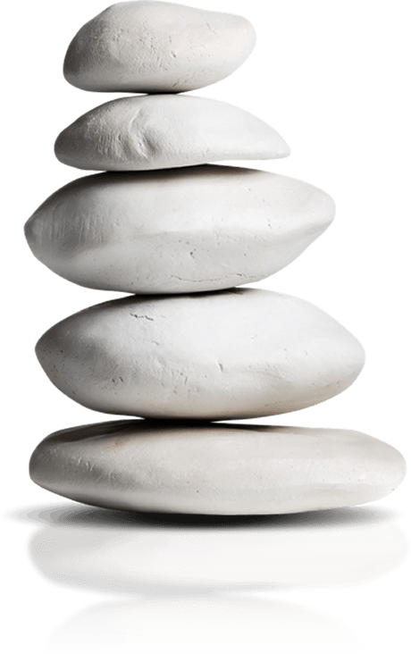 Piled Stones From Zen Spa, Puerto Rico - Spa (460x732), Png Download