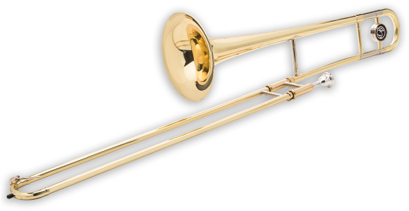 Trombone (585x400), Png Download