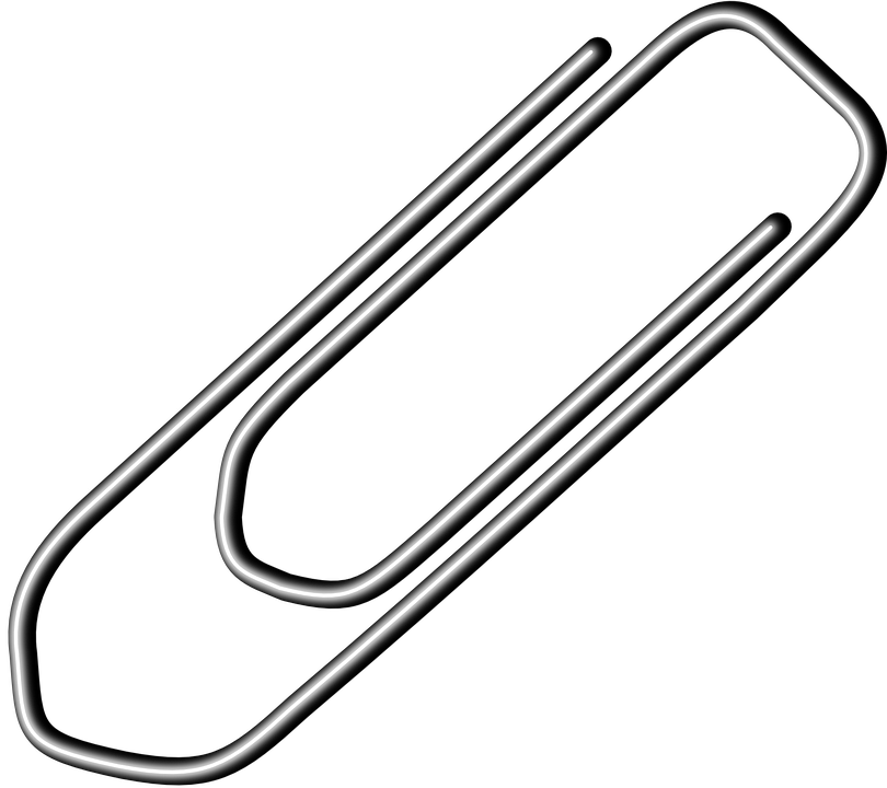 Trombone Bureau Png - Paper Clip (810x720), Png Download