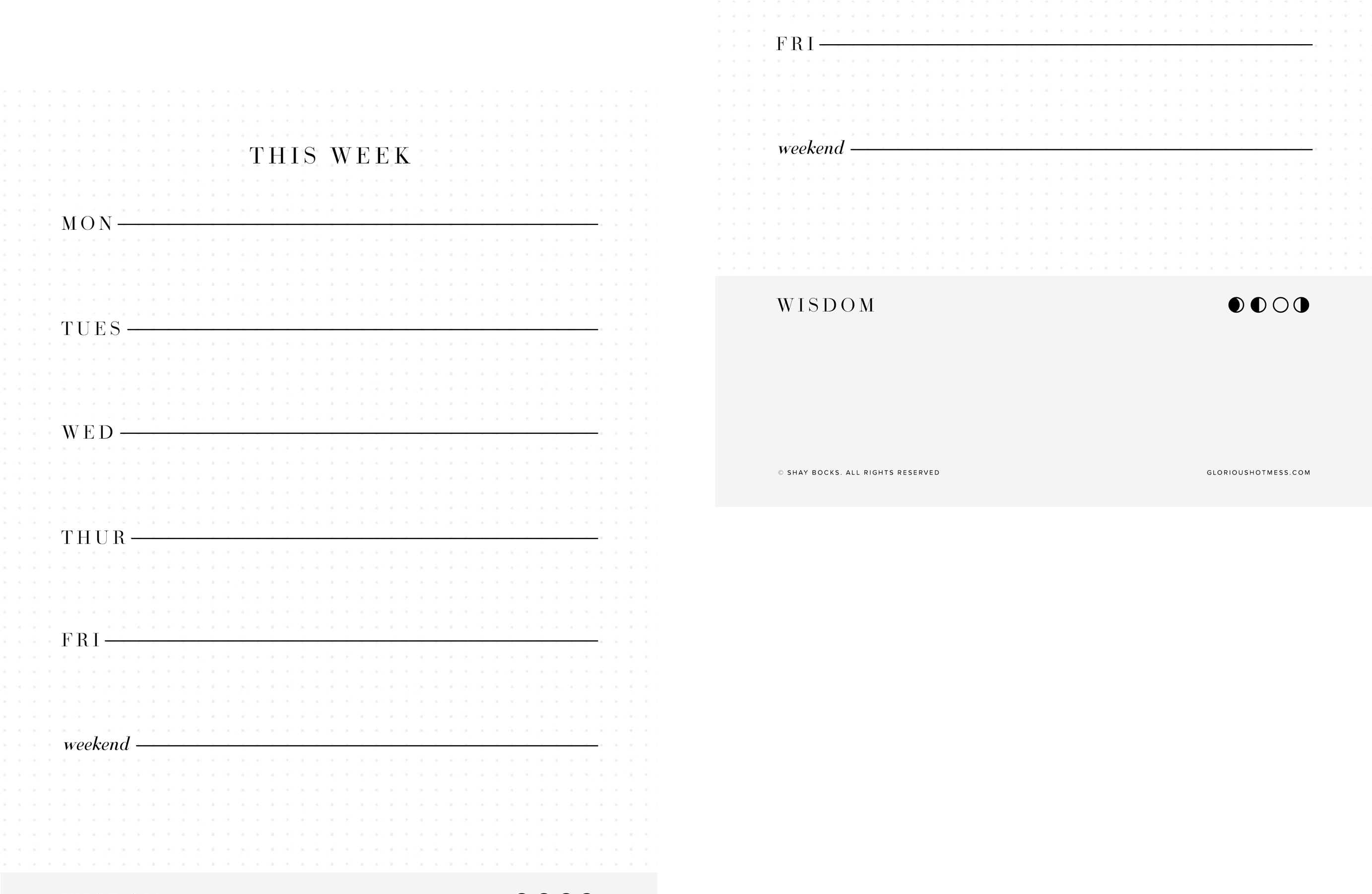 How To Use The Printable Planner (2880x1800), Png Download