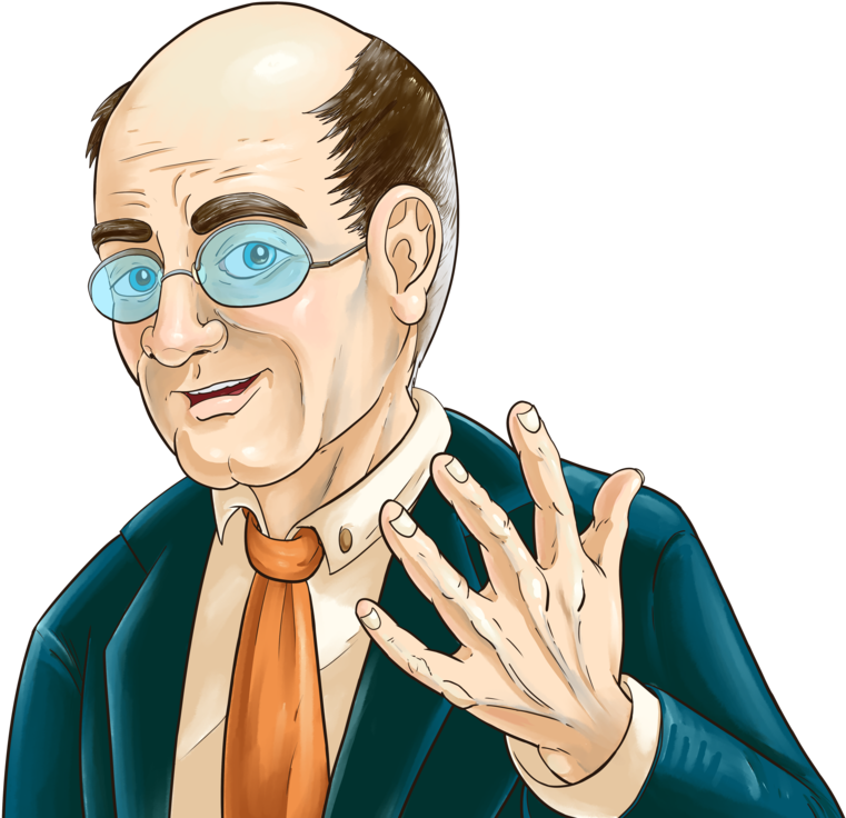 03-german Businessman Bust (1000x773), Png Download