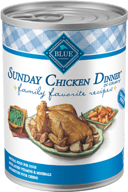 Blue Buffalo Family Favorites Sunday Chicken Dinner (595x800), Png Download