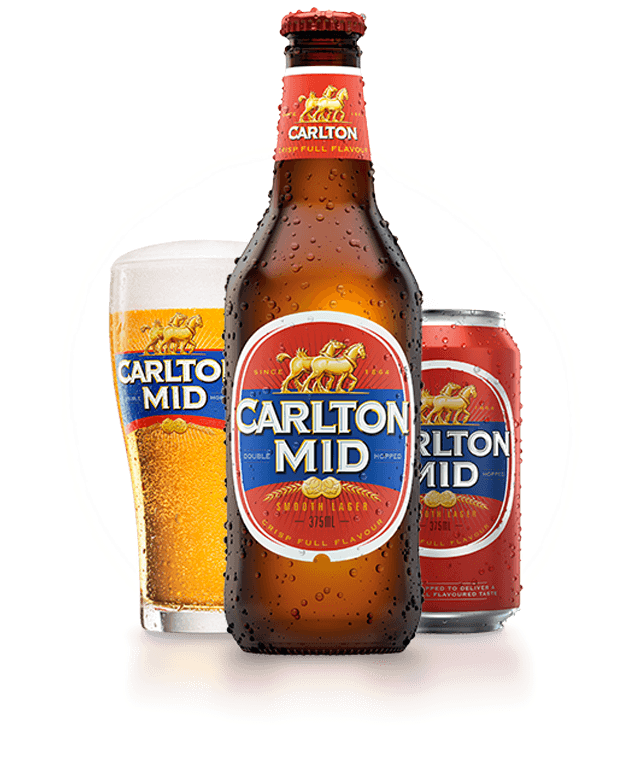 Carlton Mid Bottles (640x861), Png Download