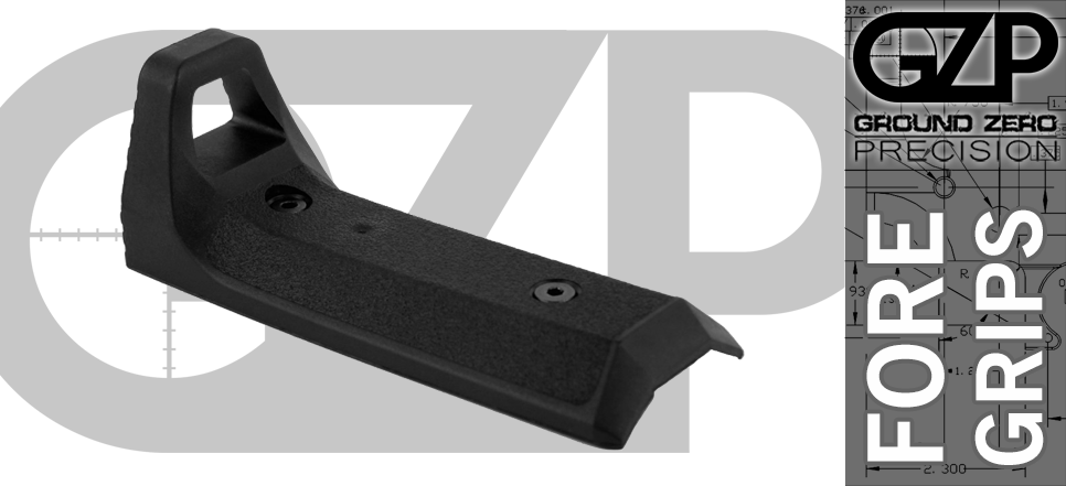 Sphinx Ar Foregrip And Hand Stop Black (966x441), Png Download