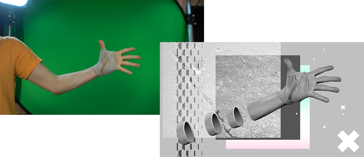 Green Screen Footage (1200x518), Png Download