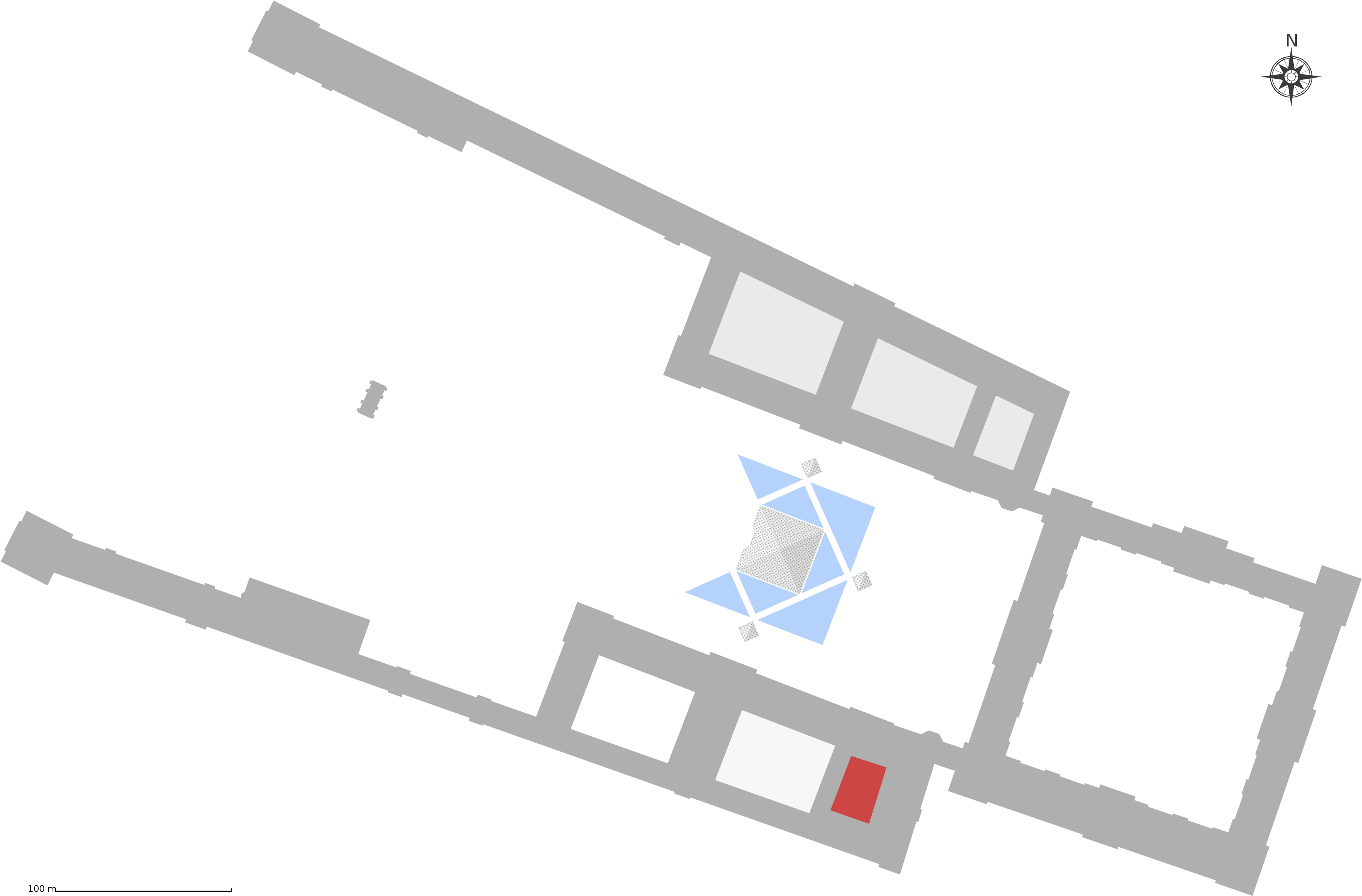 Cour Du Sphinx (3730x2545), Png Download