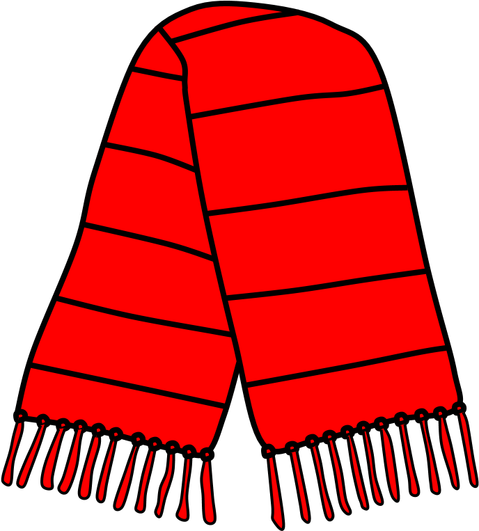 Scarf, Fringe, Red, Png (816x1056), Png Download