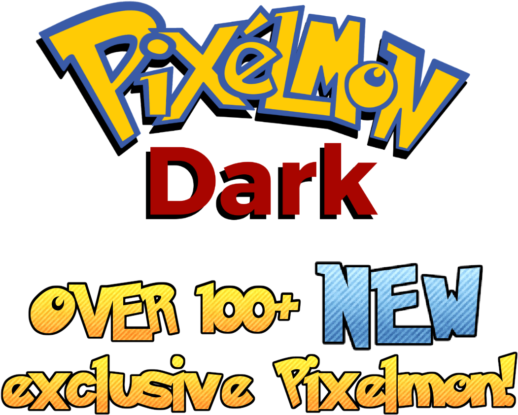 Pixelmon Dark (1117x876), Png Download